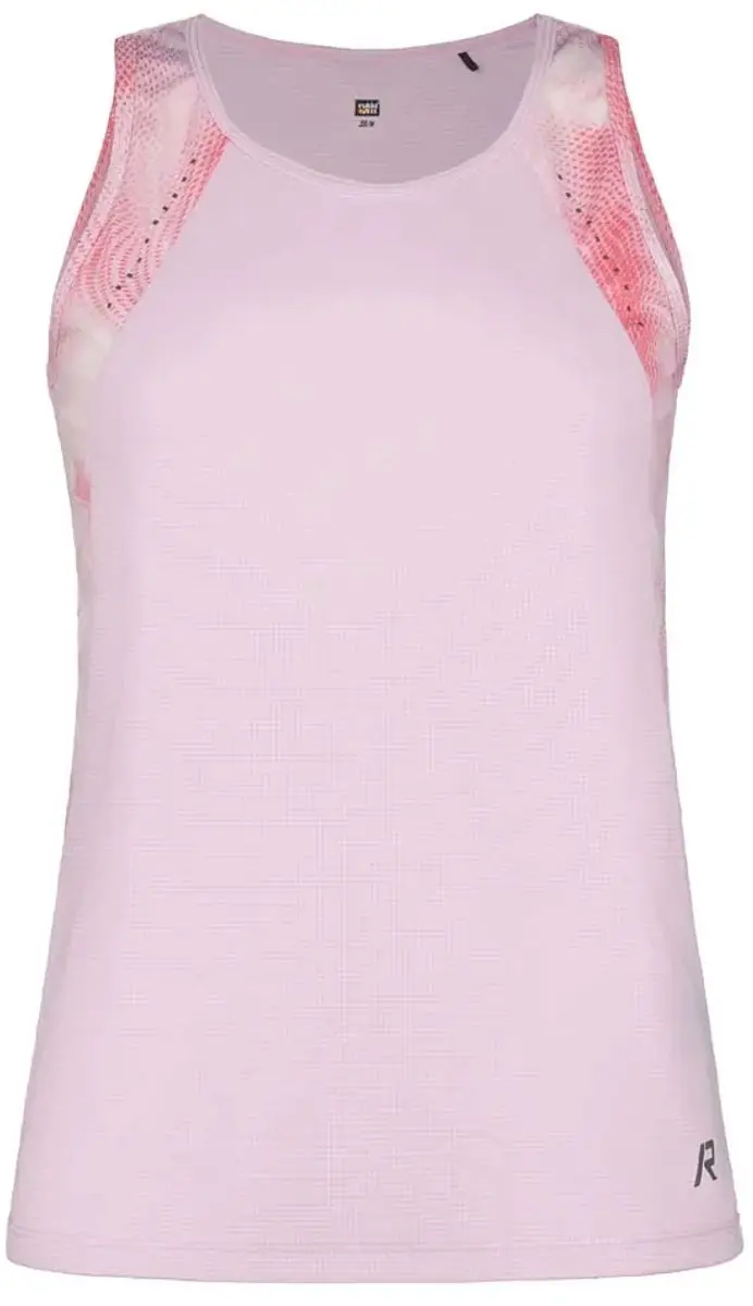 Rukka Millola Print Mouwloos T-shirt Roze 36 Vrouw