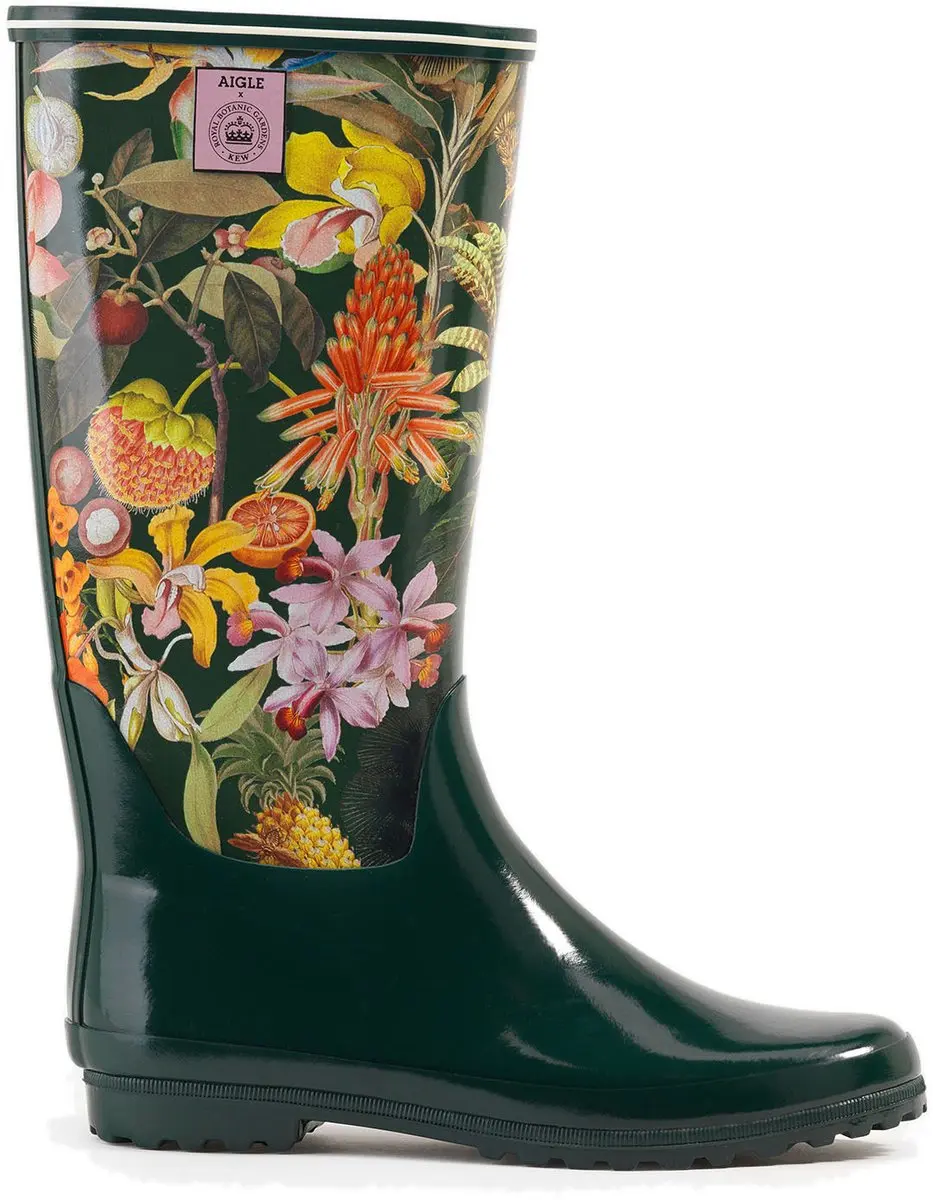 AIGLE Laarzen Aigle Venise Print groen/veelkleurig combo