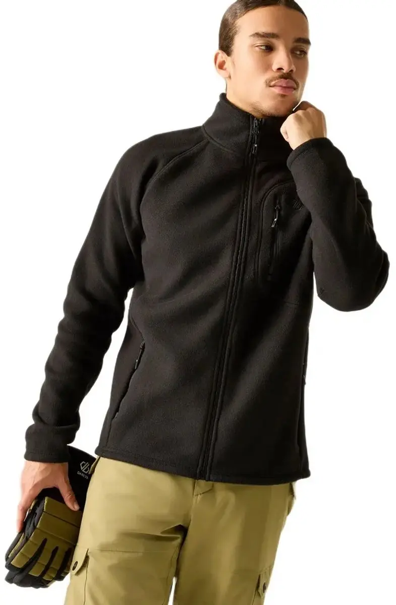 Dare2b Thermaflex Fleece Met Volledige Rits Zwart XL Man