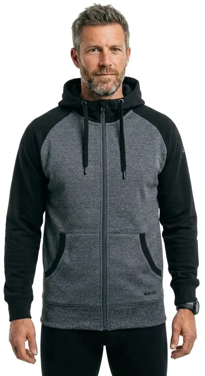 Hi-tec Selan Hoodie Grijs M Man