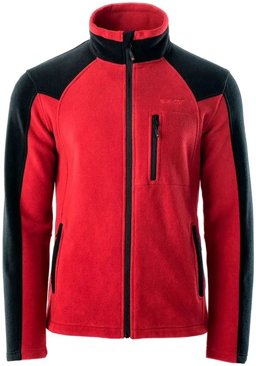 Hi-tec Monar Fleece Met Volledige Rits Rood M Man