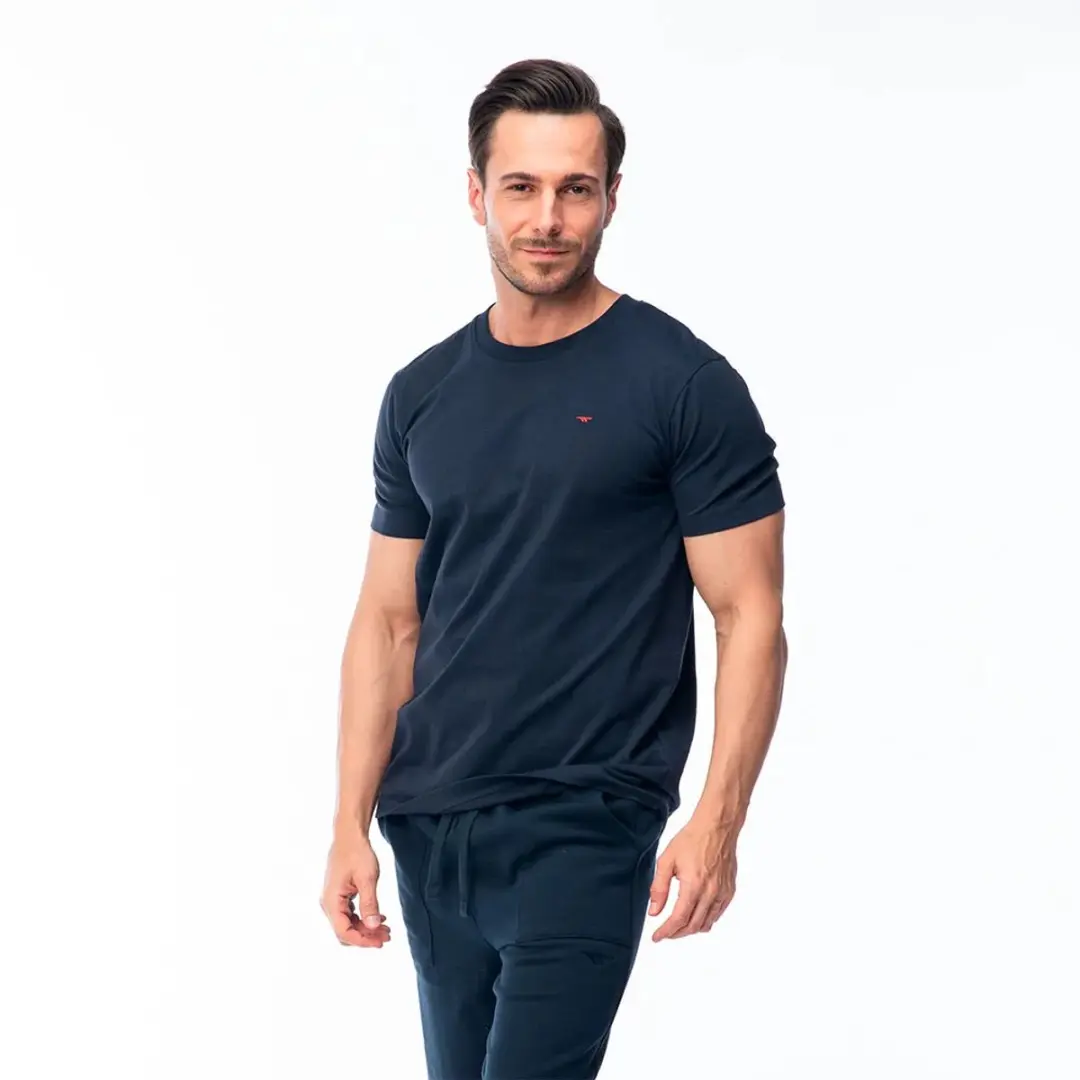 Hi-tec Playo Ii T-shirt Met Korte Mouwen Blauw XL Man