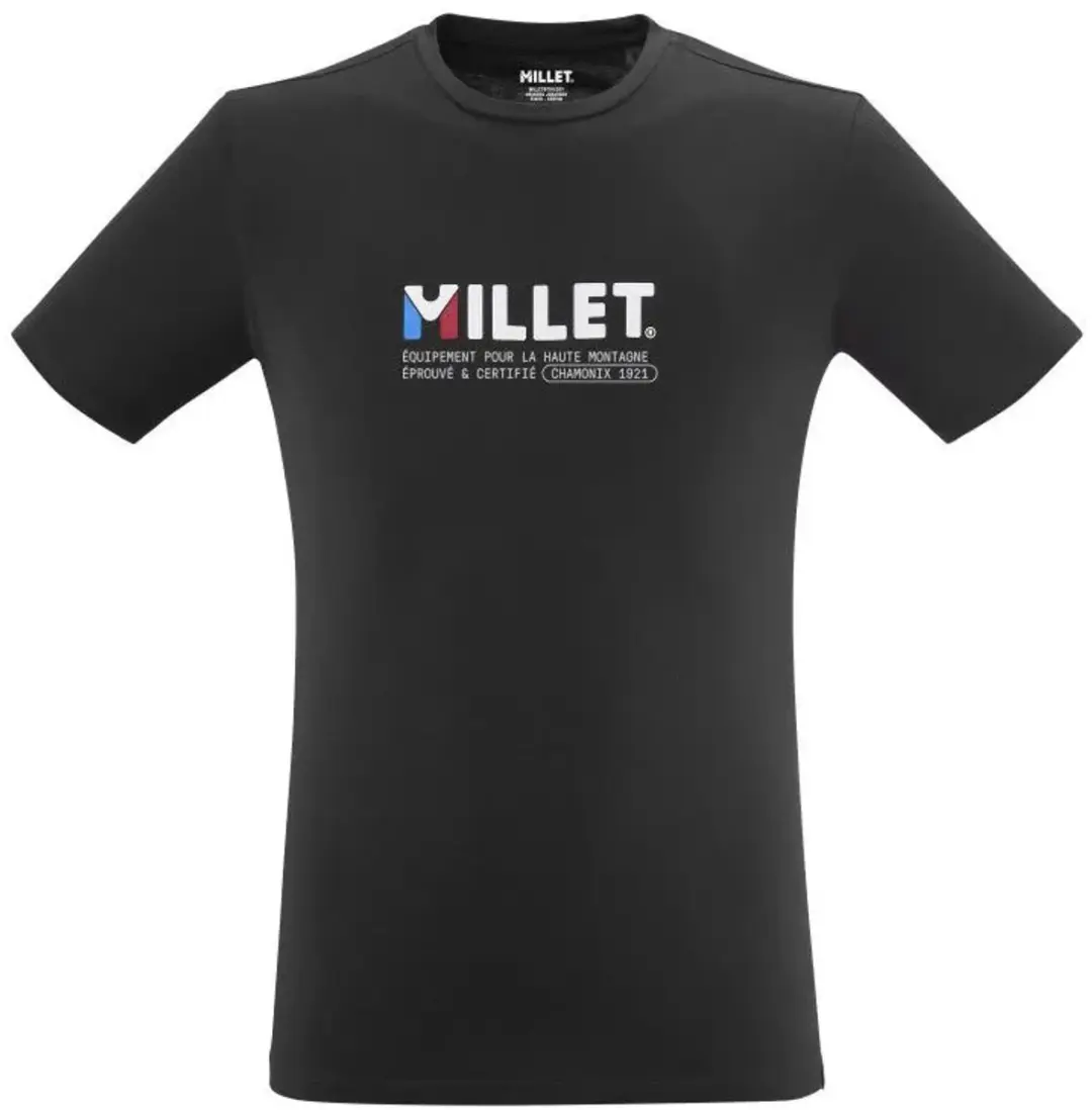 Millet Heren T-shirt Met Korte Mouwen - Zwart - S - afbeelding 3 van 4