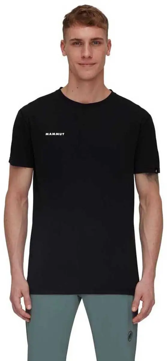 Mammut Massone Sport T-shirt Met Korte Mouwen Zwart L Man