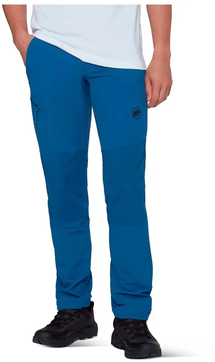 Mammut Runbold Guide Softshell Broek Blauw 52 / Short Man