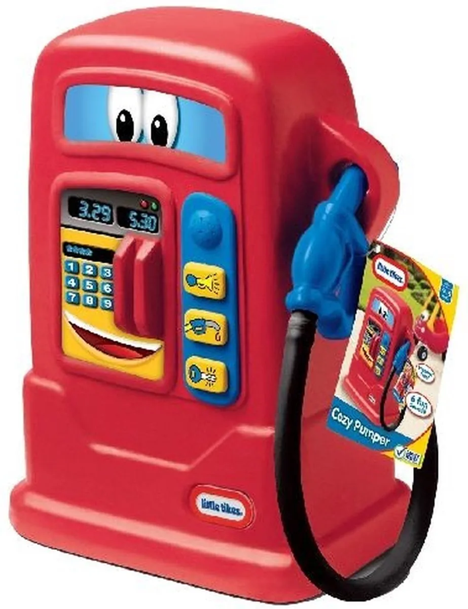 Little Tikes Cozy Pumper Pompstation 619991M - Rood - afbeelding 4 van 5