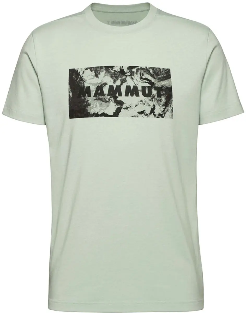 Mammut Trovat Logo T-shirt Met Korte Mouwen Groen XL Man