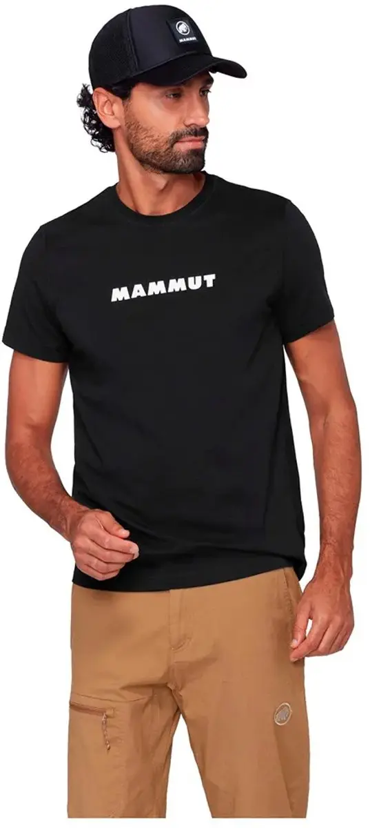 Mammut Core Logo T-shirt Met Korte Mouwen Zwart L Man