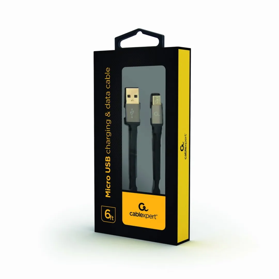Gembird Micro-USB Kabel 1.8m - Zwart