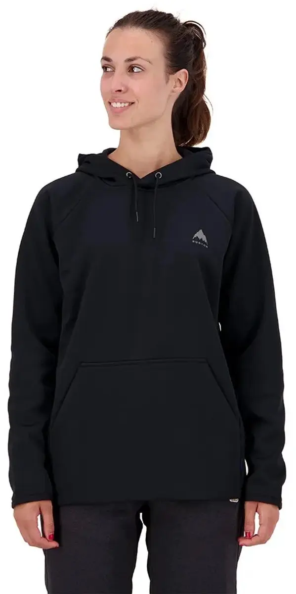 Burton Crown Weatherproof Hoodie Zwart S Vrouw