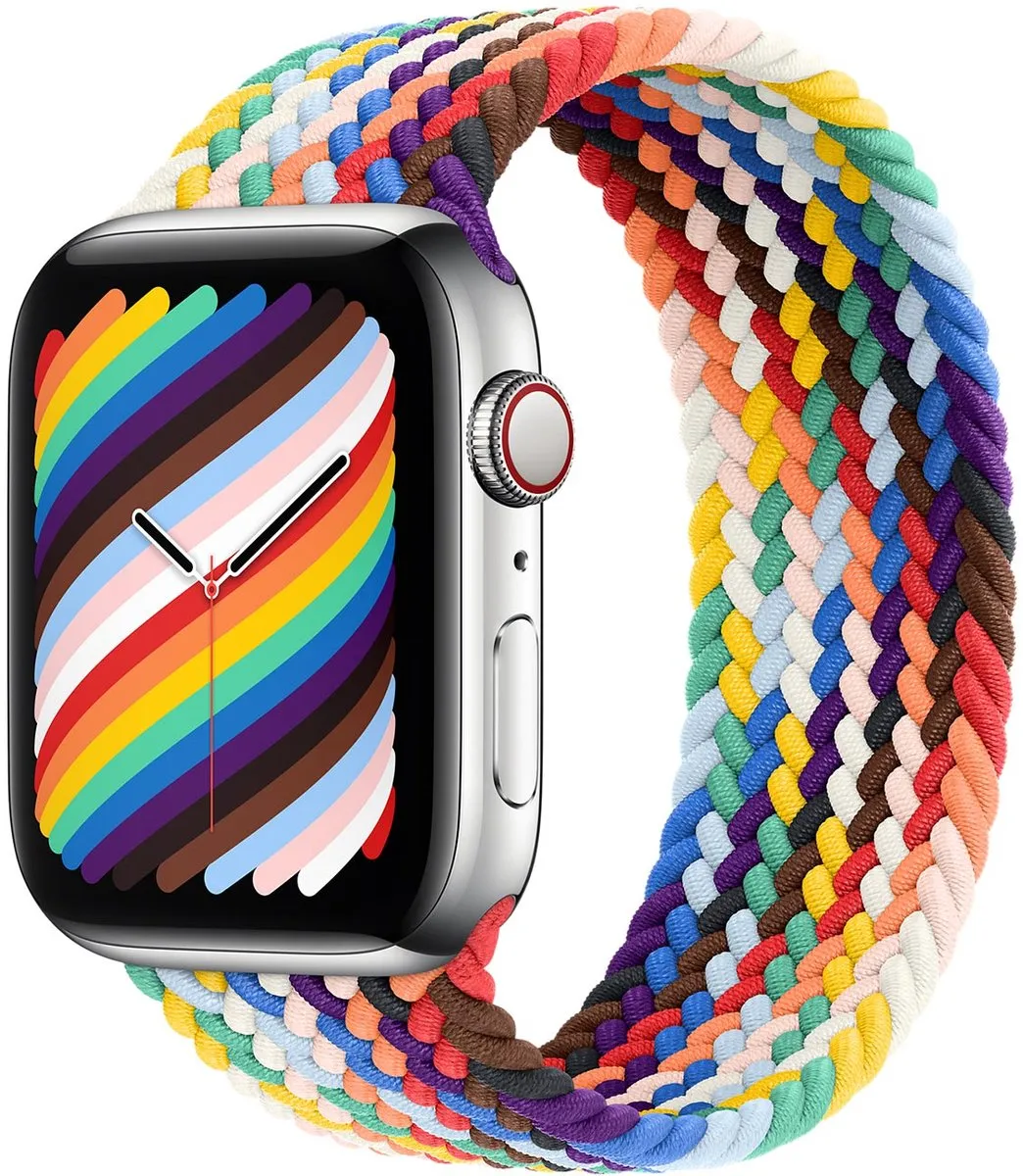 Apple Gevlochten Solobandje Pride Edition
