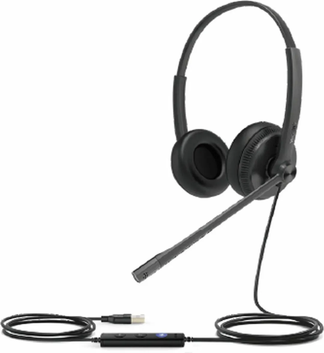 Yealink UH34-DUAL-UC Uh34 Dual UC Koptelefoon - Zwart