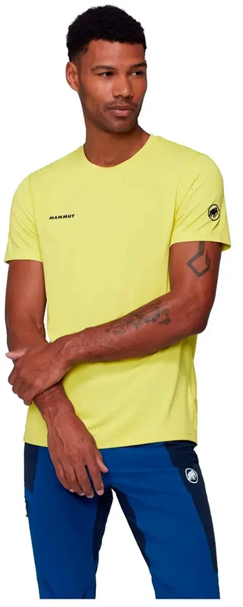 Mammut Selun Fl T-shirt Met Korte Mouwen Geel L Man