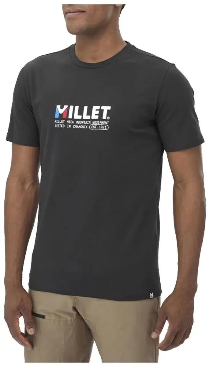 Millet Miv10140 T-shirt Met Korte Mouwen Zwart XL Man