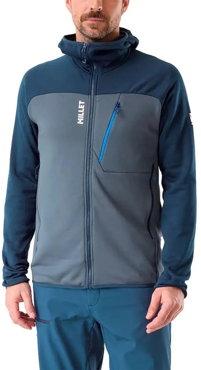 Millet Seneca Fleece Hoodie Blauw M Man