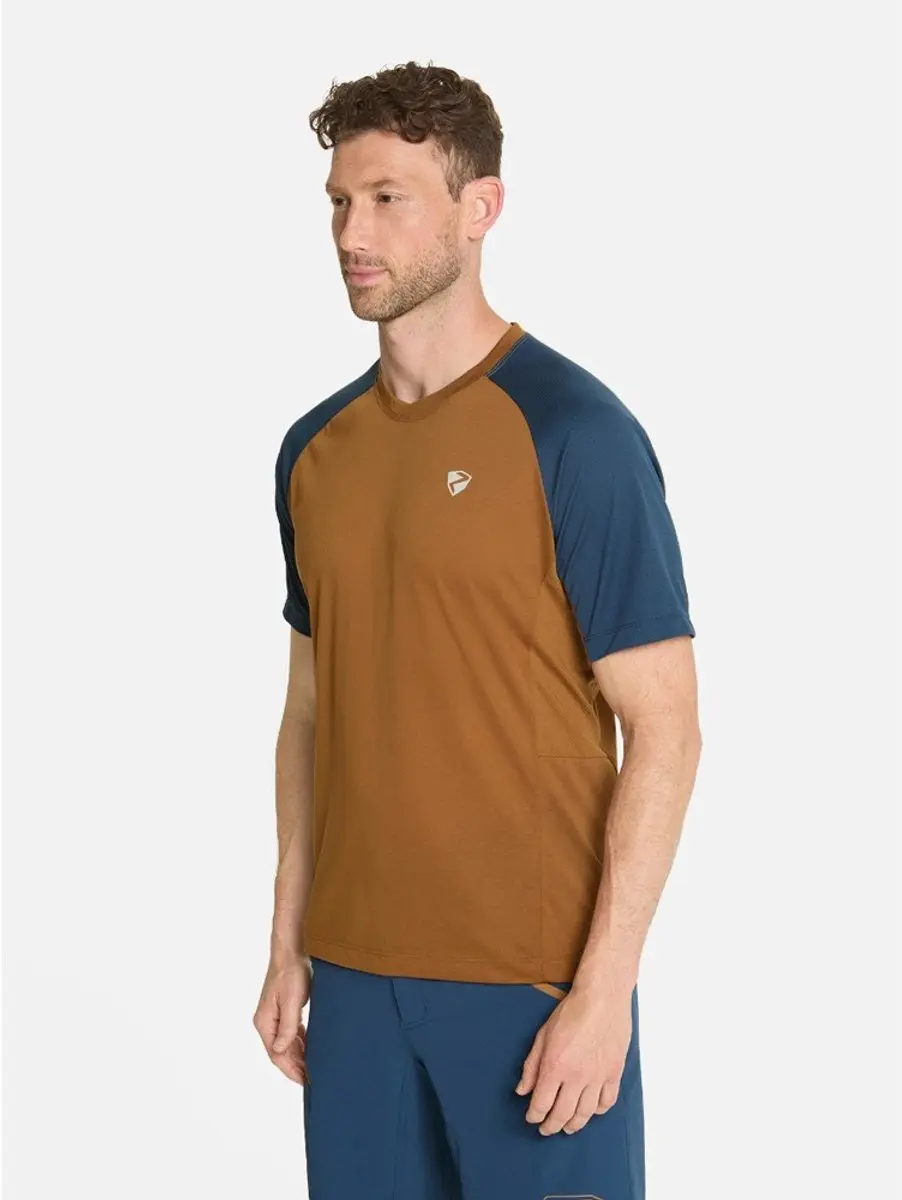Ziener Nemuel T-shirt - Bruin - 48 - afbeelding 5 van 6
