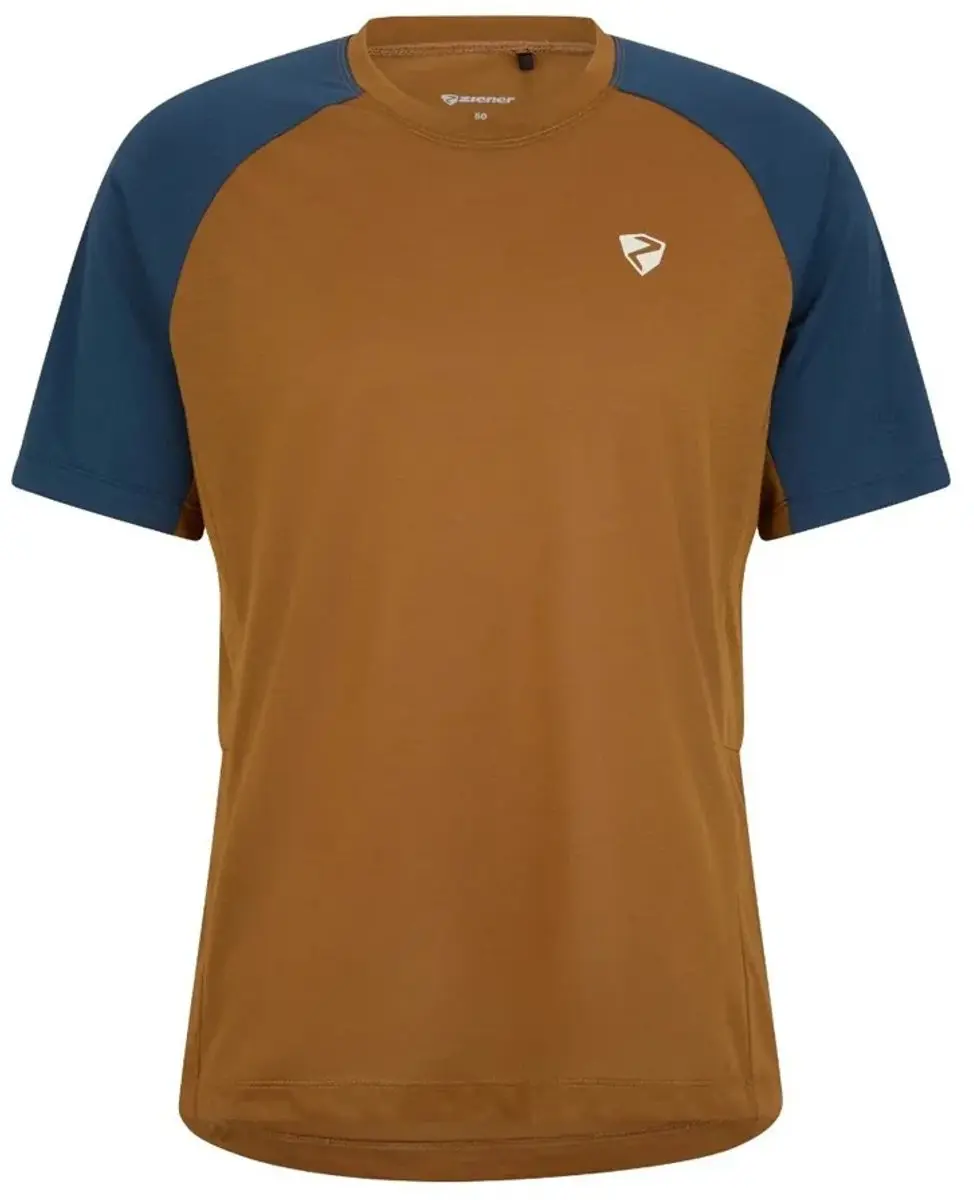 Ziener Nemuel T-shirt - Bruin - 48 - afbeelding 3 van 6
