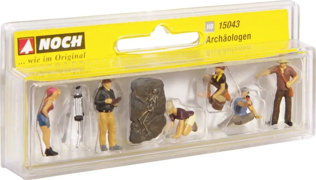 NOCH H0 Archeologen Figuren - Geverfd