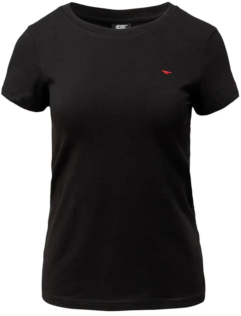 Hi-tec Playo Ii Slim T-shirt Met Korte Mouwen Zwart M Vrouw