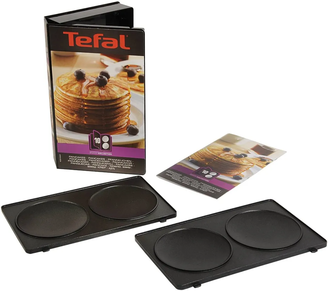 Tefal Snack Collection XA8010 Pannenkoekplaten - 2 Stuks - Kleurenmix