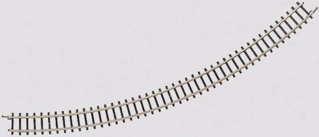 Märklin Miniclub Gebogen Rails 45° 220mm - 10 Stuks