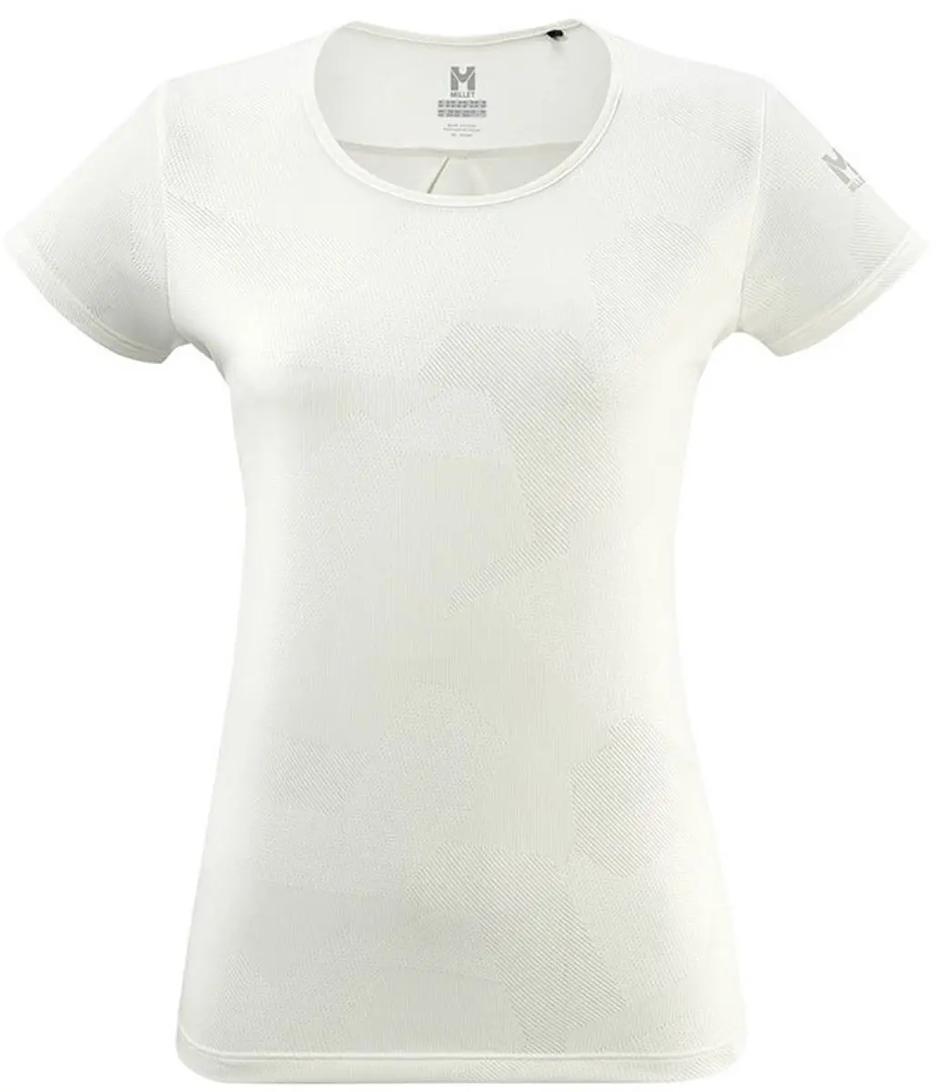 Millet Hiking Jacquard T-shirt Met Korte Mouwen Wit XL Vrouw