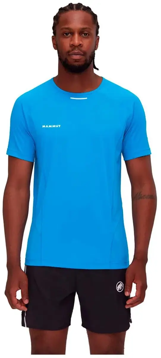 Mammut Aenergy Fl T-shirt Met Korte Mouwen Blauw S Man