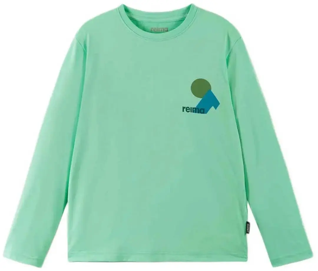 Reima Inista T-shirt Met Lange Mouwen Groen 6 Years Kinderen
