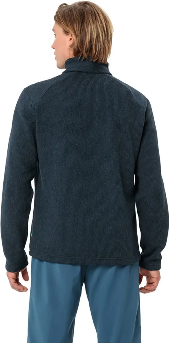 Vaude Tesero II Fleece Heren met Halve Rits - M - Dark Sea - afbeelding 2 van 6