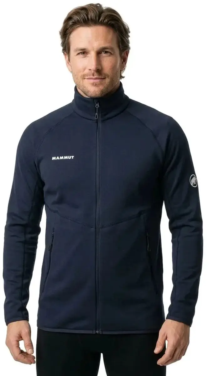 Mammut Aconcagua Fleece Met Volledige Rits Blauw M Man