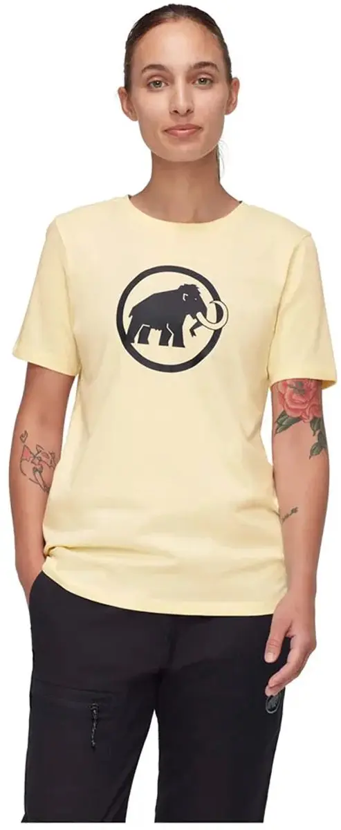 Mammut Core Classic T-shirt Met Korte Mouwen Geel L Vrouw