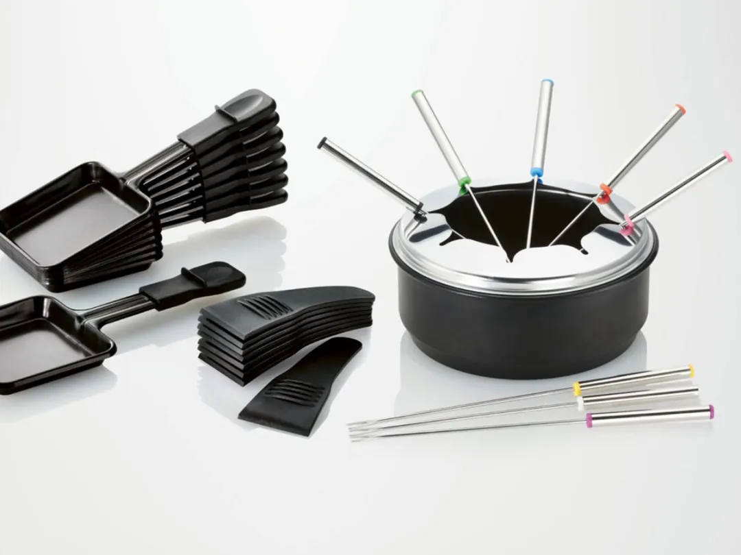 Silvercrest Gourmetset Raclette/Fondue/Grillapparaat 1400W - 8 Personen
