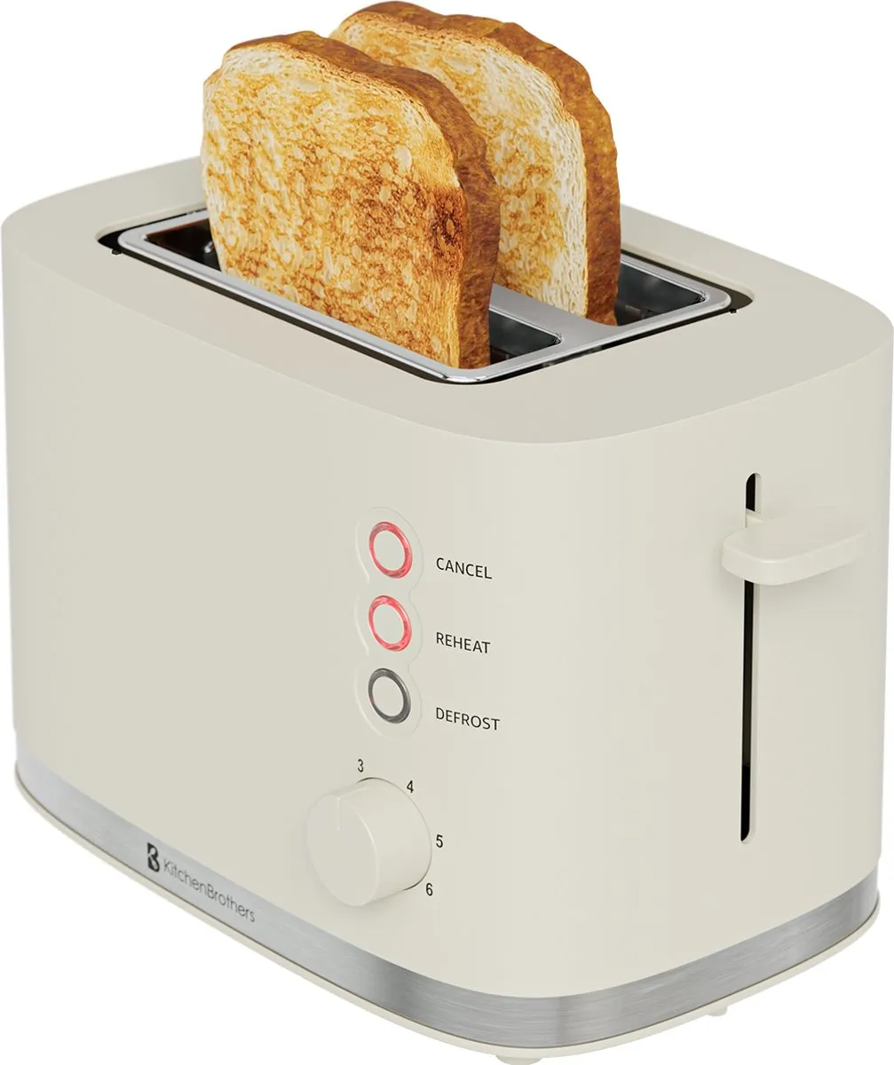 KitchenBrothers KB4096 Broodrooster 870W