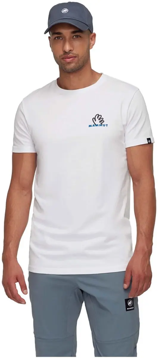 Mammut Massone Hold T-shirt Met Korte Mouwen Wit S Man