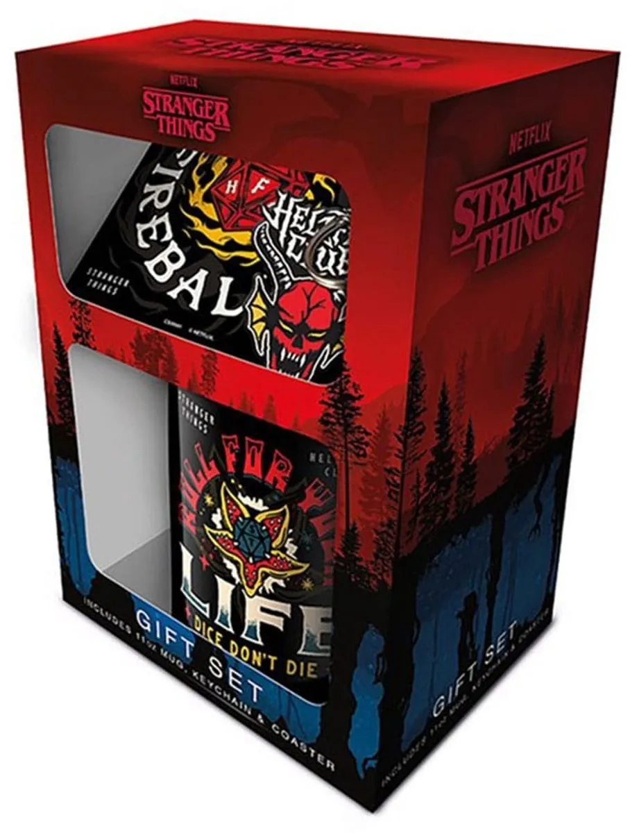 Casio Stranger Things Hellfire Giftset - 3 Stuks - Zwart