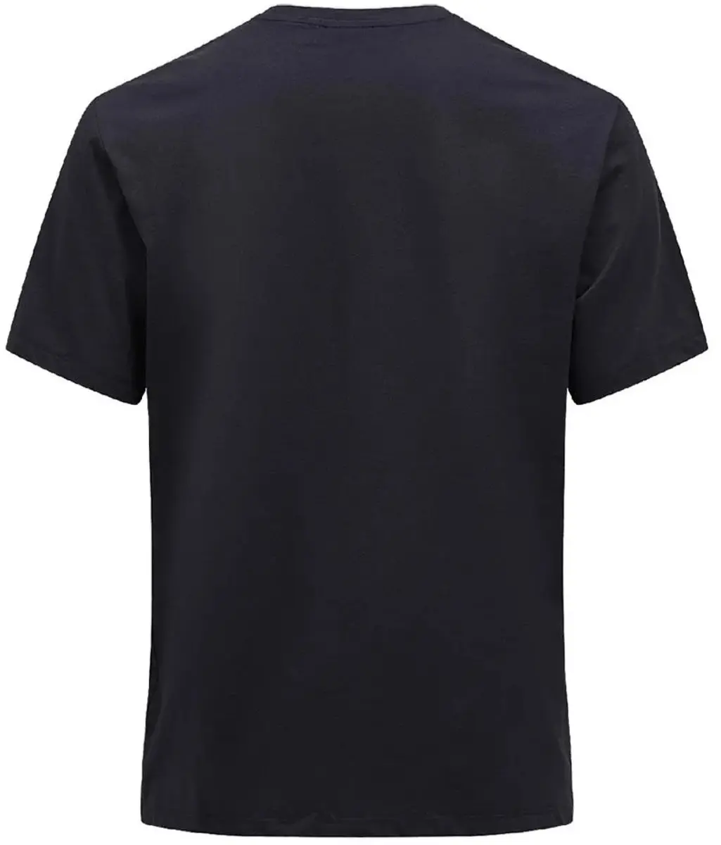 Peak Performance Explore Logo T-shirt Met Korte Mouwen Zwart S Man