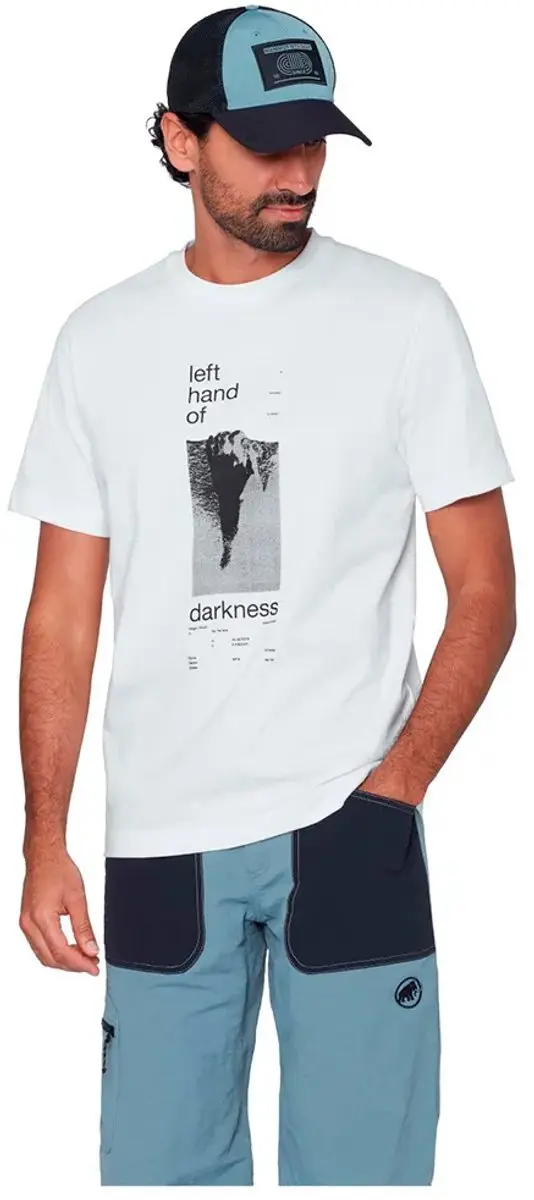 Mammut Base Hand T-shirt Met Korte Mouwen Wit M Man