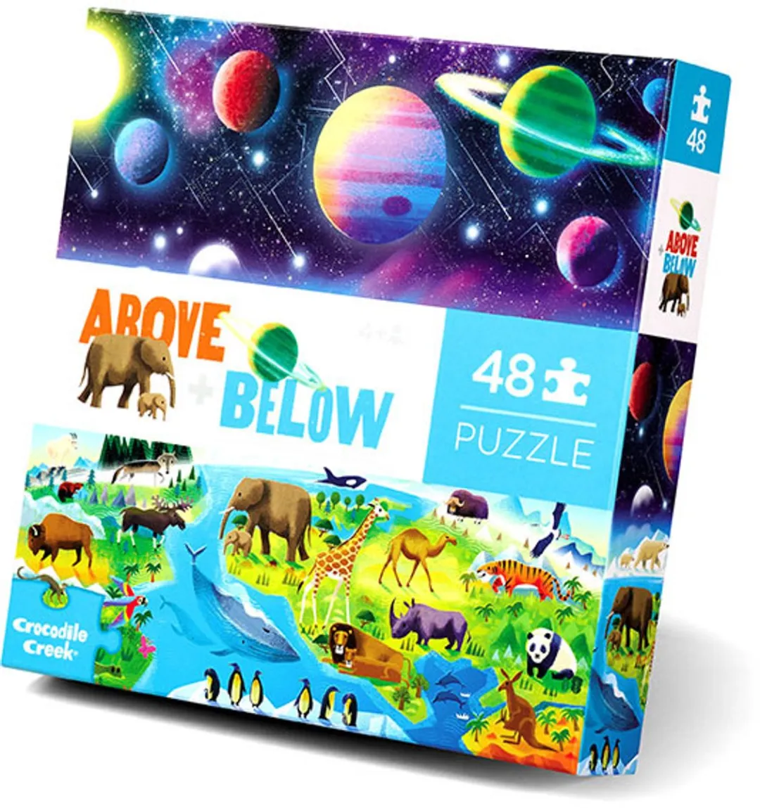 Crocodile Creek Above + Below Puzzel 48 Stuks