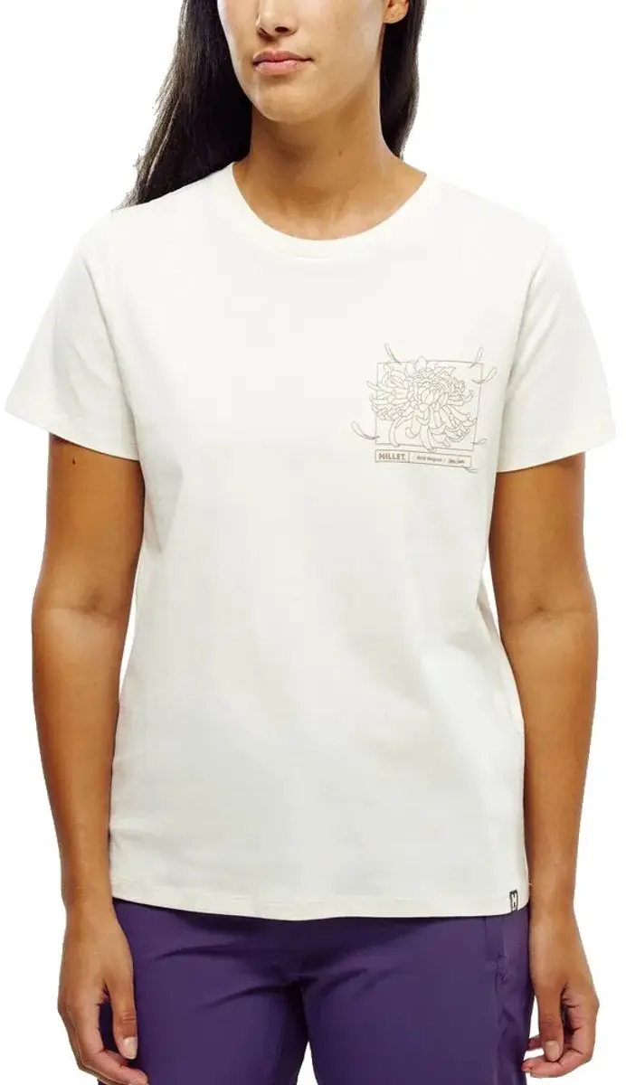 Millet Cimaï Collab T-shirt Met Korte Mouwen Wit S Vrouw