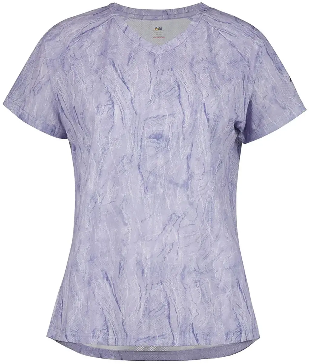 Rukka Muuko Print T-shirt Met Korte Mouwen Paars 34 Vrouw