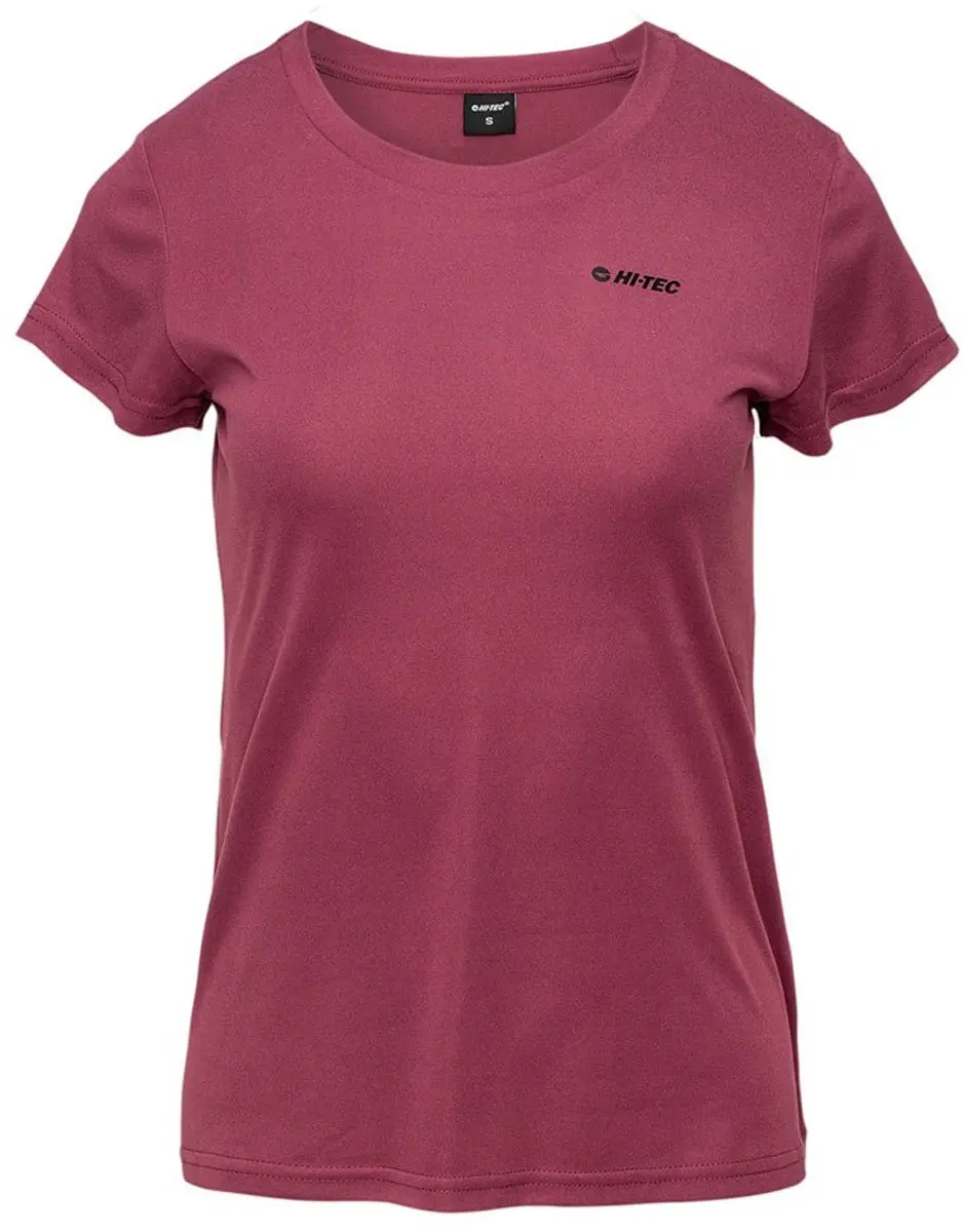 Hi-tec Inez T-shirt Met Korte Mouwen Rood S Vrouw