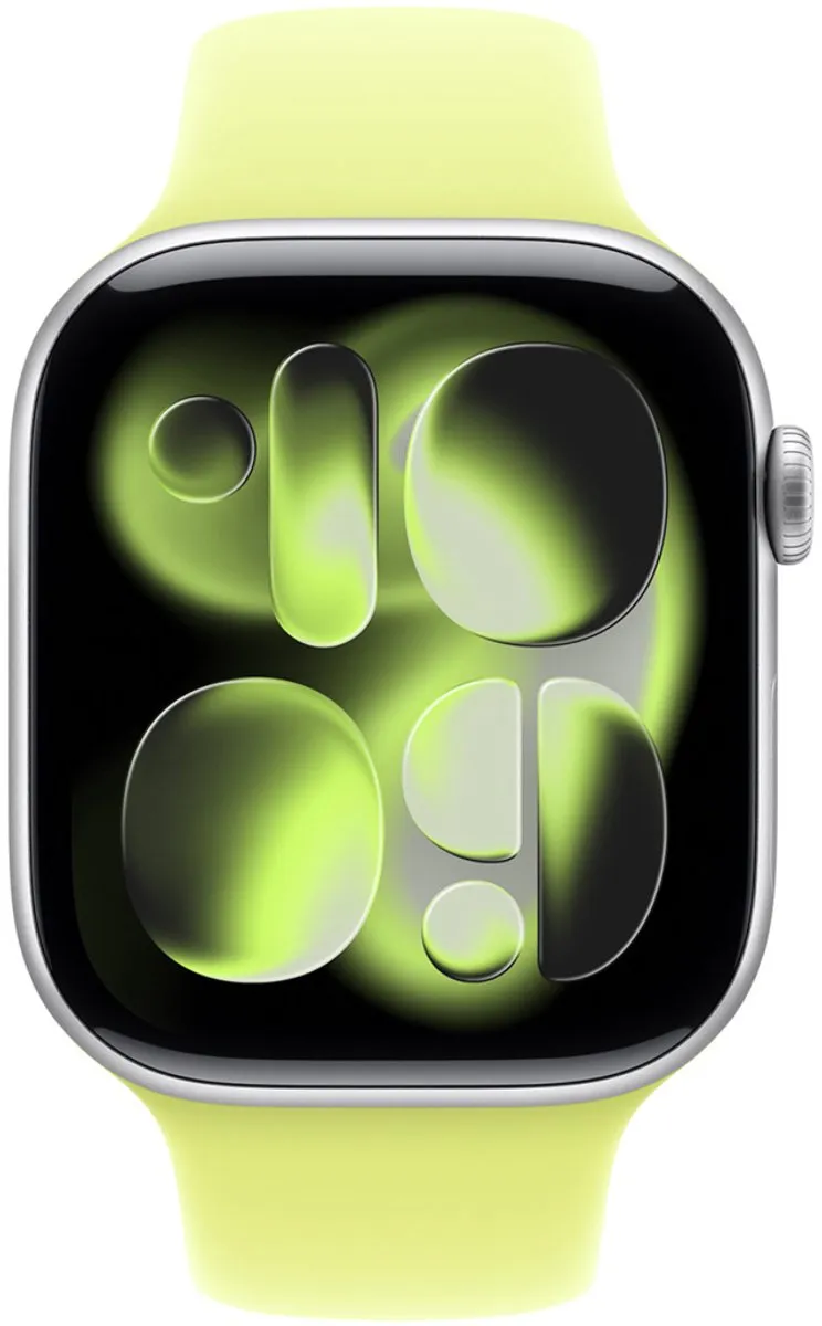 Apple Sport Band Apple Watch 44/45/46/49mm - M/L - Neon Geel