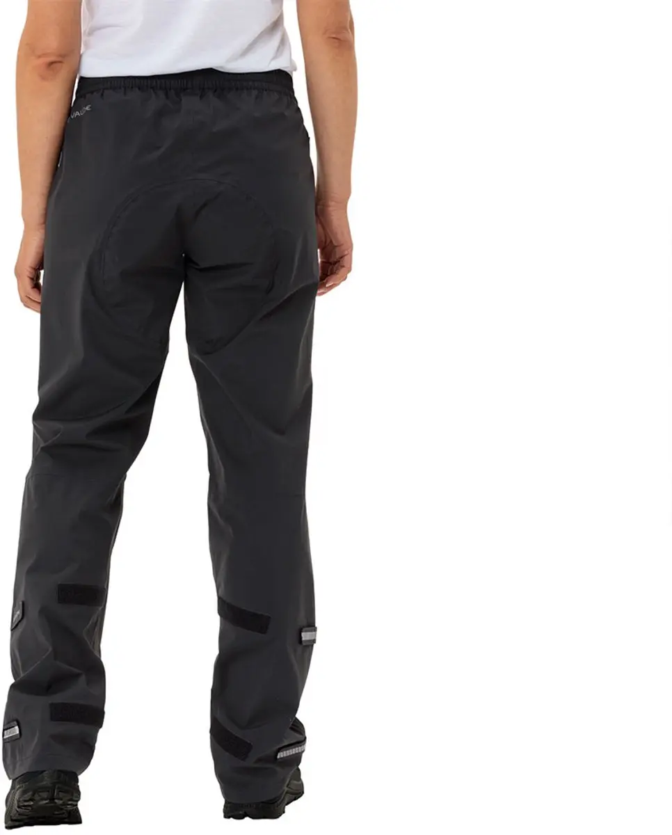 Vaude Yaras IV Regenbroek Dames - Zwart - 38 - afbeelding 2 van 6