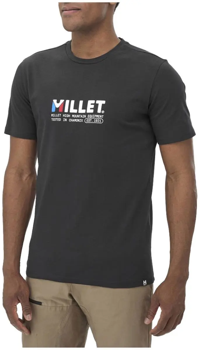 Millet Miv10140 T-shirt Met Korte Mouwen Zwart XS Man