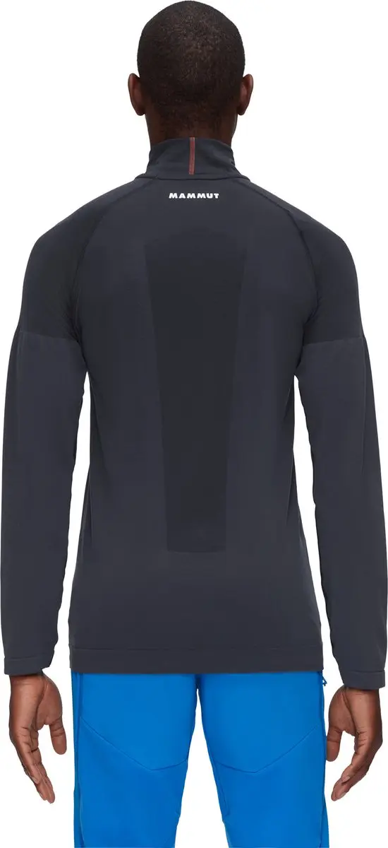 Mammut Trift Half Rits Lange Mouw T-shirt Zwart 2XL Man