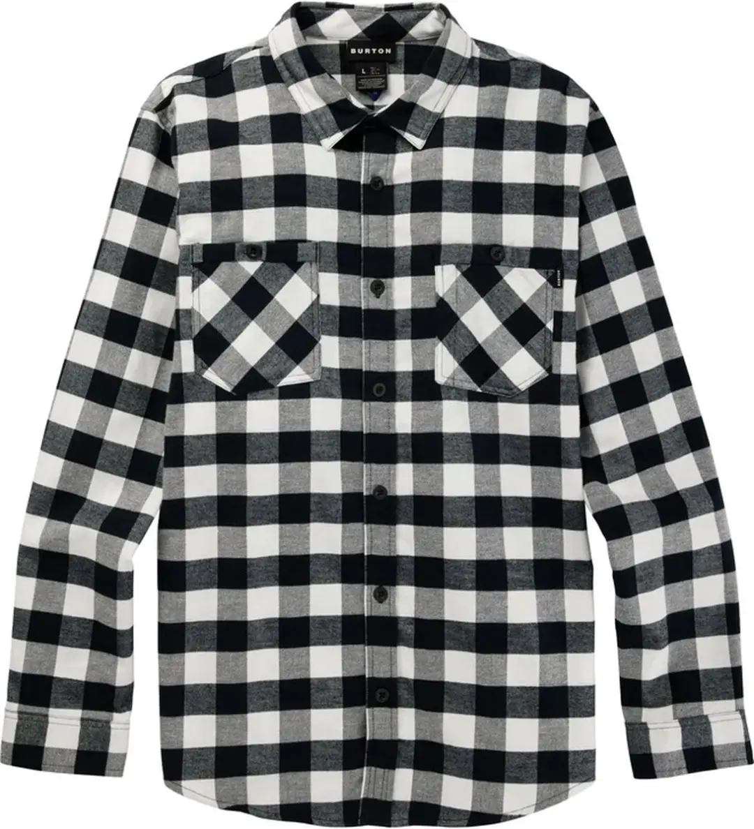 Burton Favorite T-shirt Wit,Zwart Heren