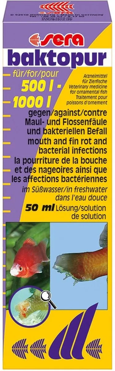 Sera Baktopur Aquarium Medicijn 500ml