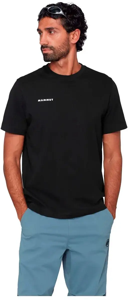 Mammut Base Mini Logo T-shirt Met Korte Mouwen Zwart XL Man