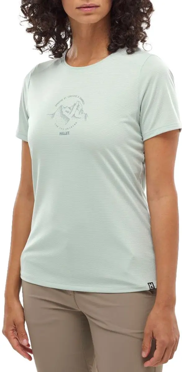 Millet Ubic Light T-shirt Met Korte Mouwen Groen L Vrouw