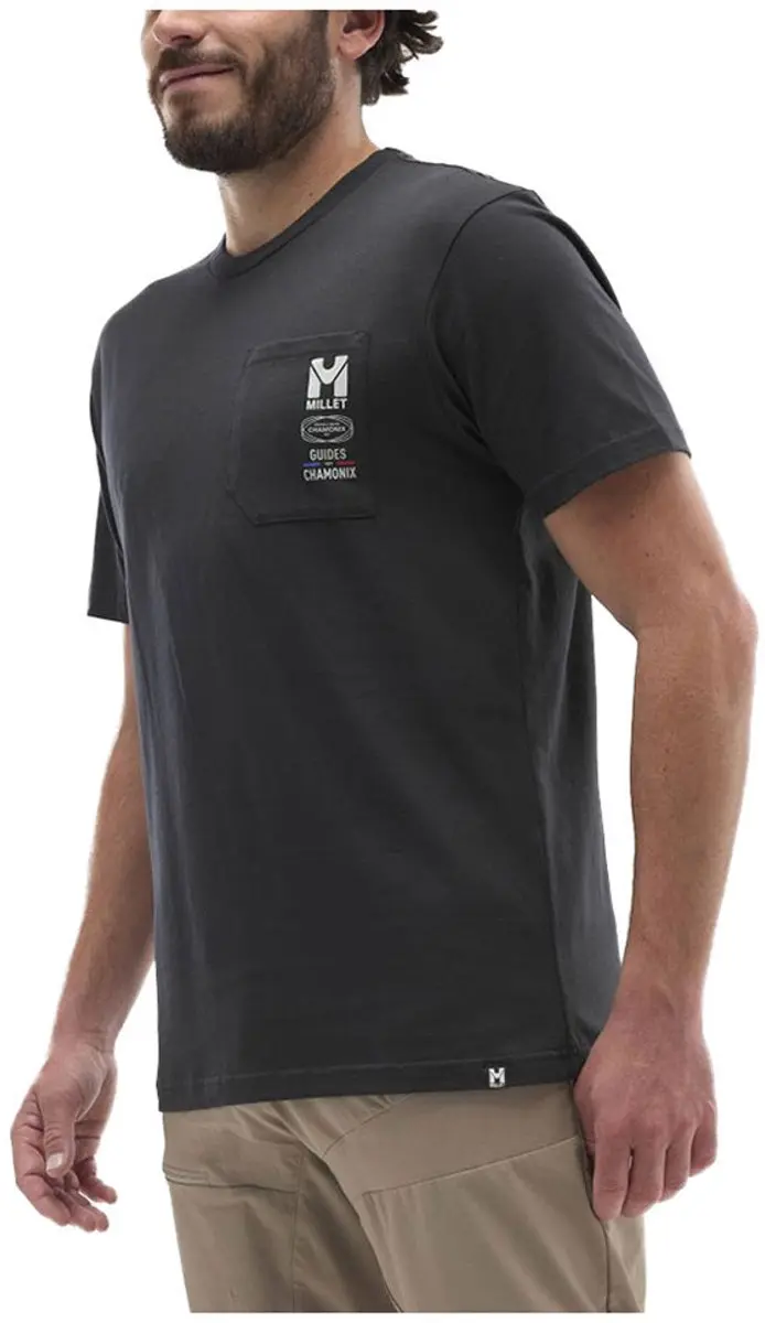 Millet Cdg Chamonix Poc T-shirt Met Korte Mouwen Zwart L Man